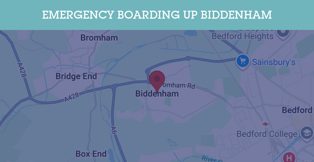 Emergency Boarding Up Services in Biddenham - MK40