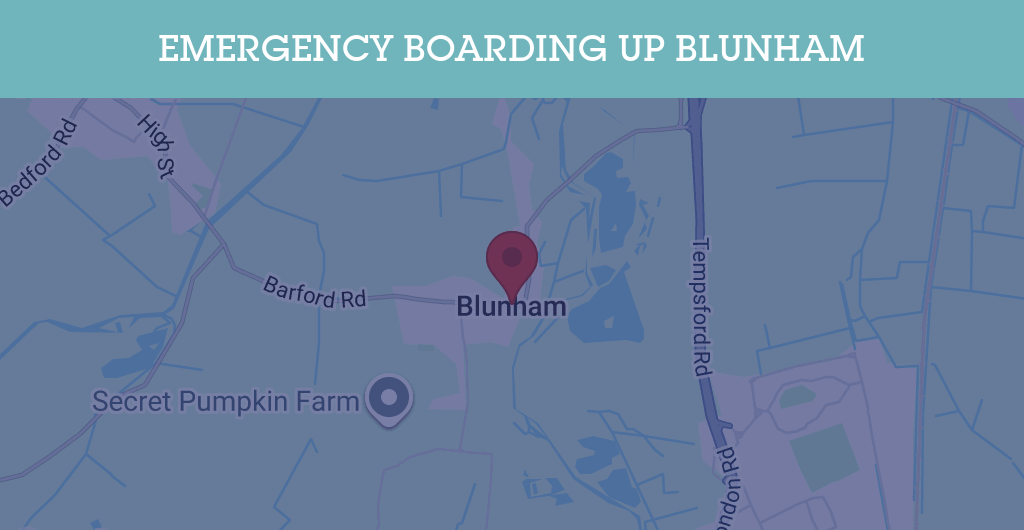 Emergency Boarding Up Services in Blunham - MK44