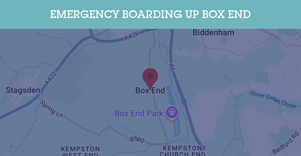 Emergency Boarding Up Services in Box End - MK43