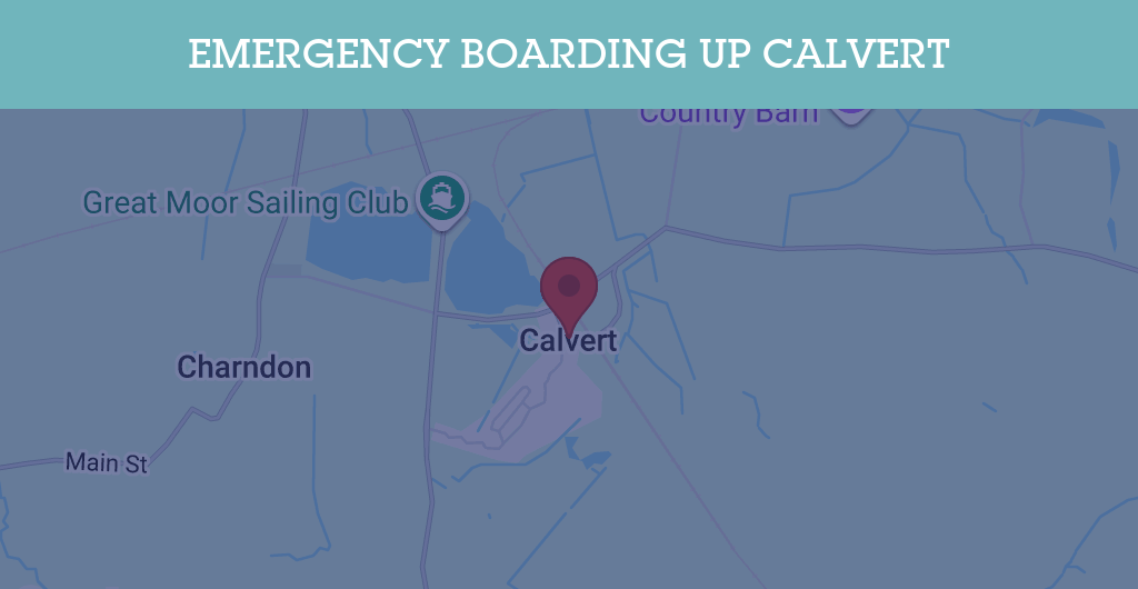 Emergency Boarding Up Services in Calvert - MK18