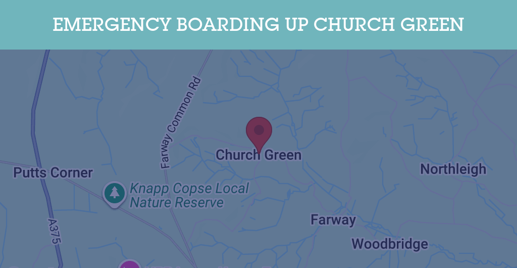 Emergency Boarding Up Services in Church Green - MK3
