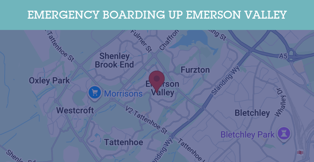 Emergency Boarding Up Services in Emerson Valley - MK4