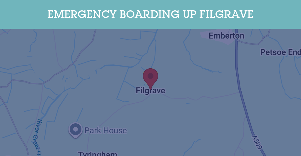 Emergency Boarding Up Services in Filgrave - MK16