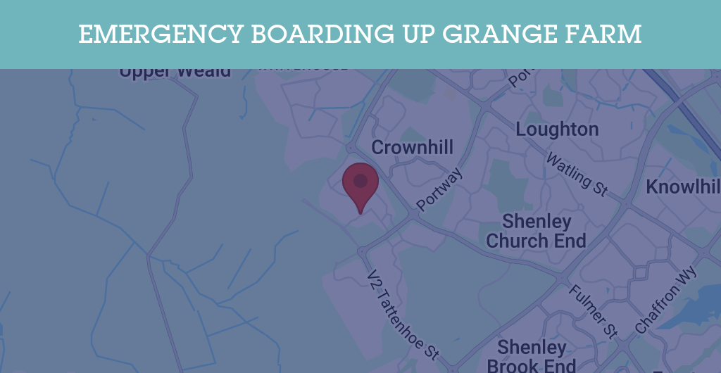 Emergency Boarding Up Services in Grange Farm - MK5