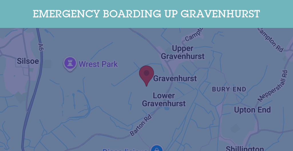 Emergency Boarding Up Services in Gravenhurst - MK45