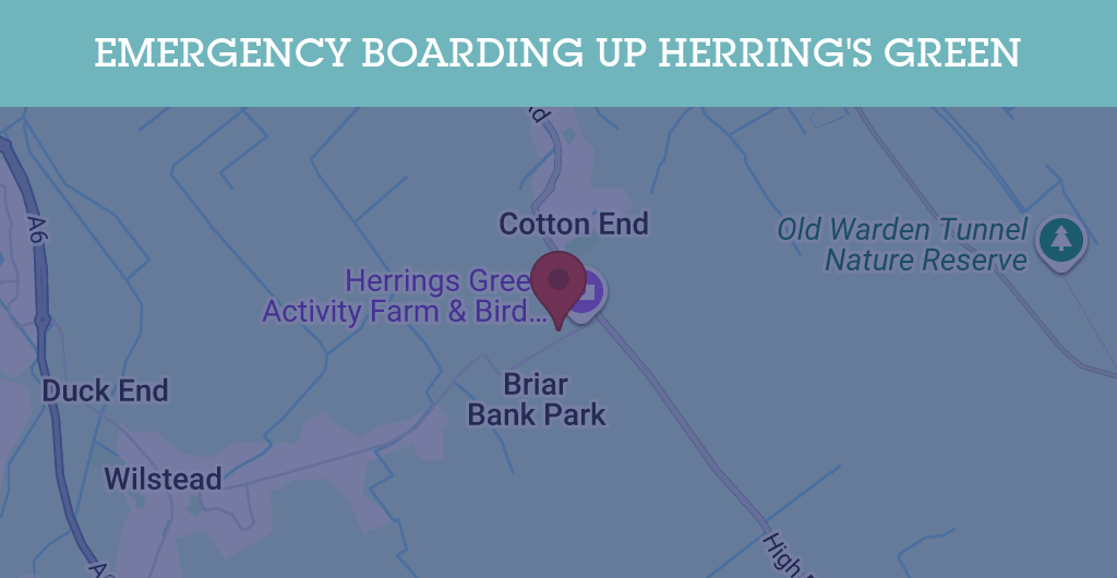 Emergency Boarding Up Services in Herring's Green - MK45