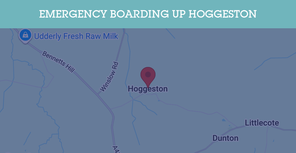 Emergency Boarding Up Services in Hoggeston - MK18