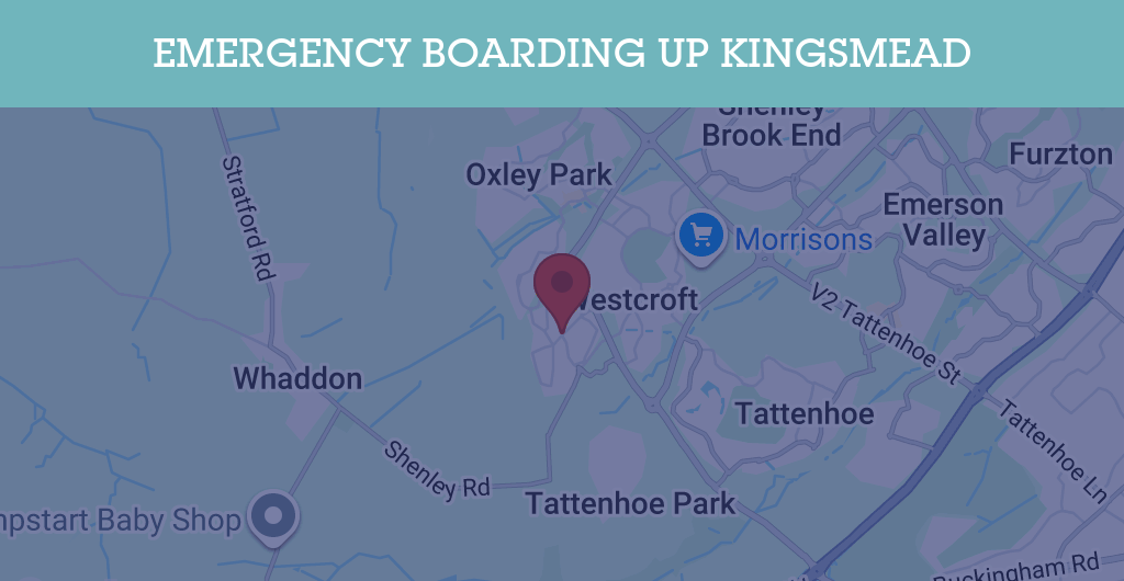 Emergency Boarding Up Services in Kingsmead - MK4