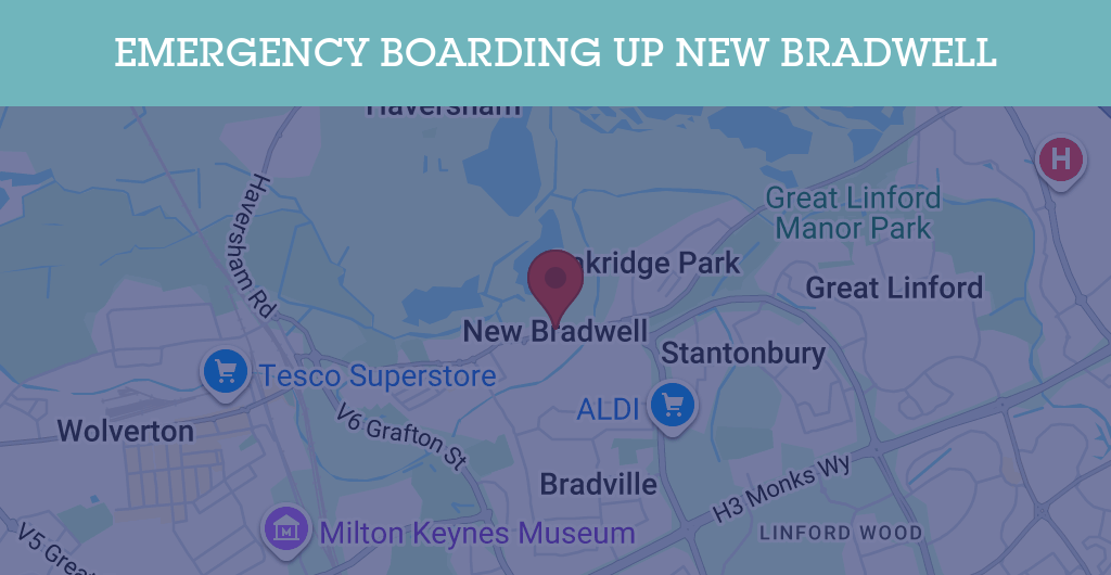 Emergency Boarding Up Services in New Bradwell - MK13