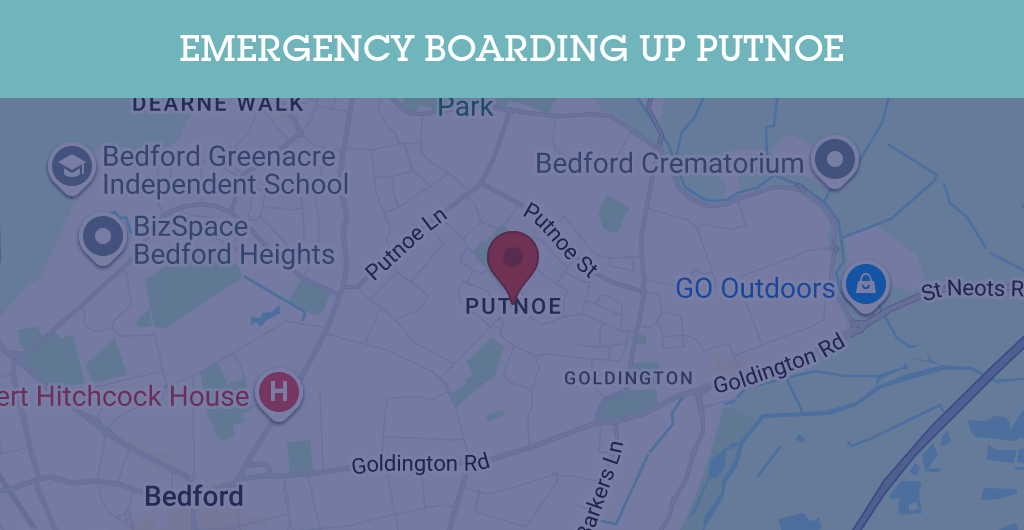 Emergency Boarding Up Services in Putnoe - MK41