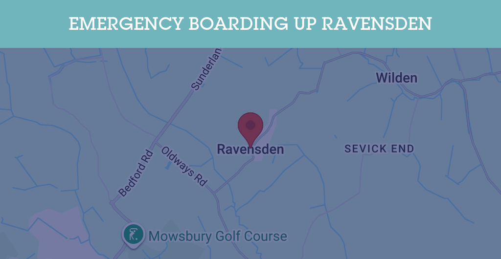 Emergency Boarding Up Services in Ravensden - MK44