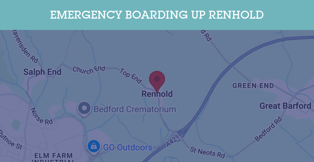 Emergency Boarding Up Services in Renhold - MK41