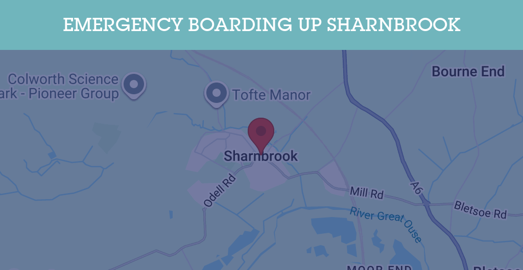 Emergency Boarding Up Services in Sharnbrook - MK44