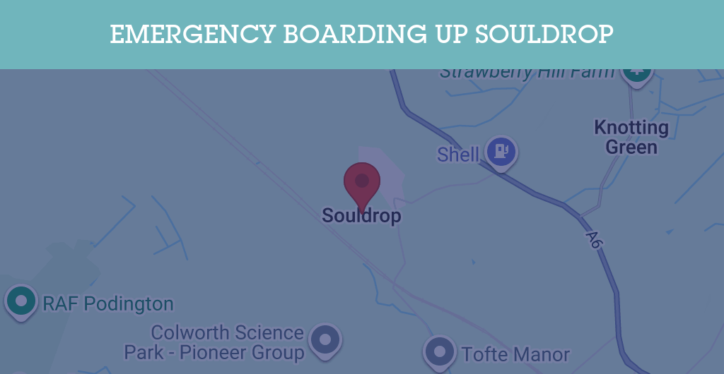 Emergency Boarding Up Services in Souldrop - MK44