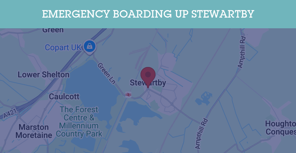 Emergency Boarding Up Services in Stewartby - MK43