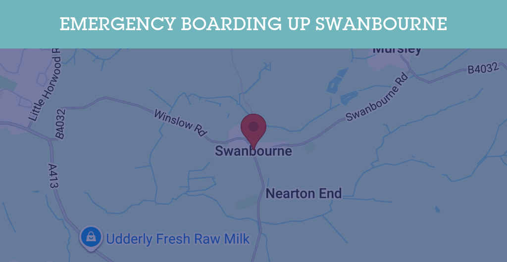 Emergency Boarding Up Services in Swanbourne - MK17