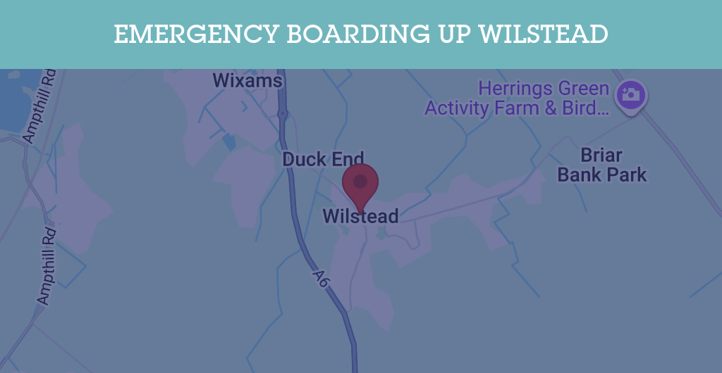 Emergency Boarding Up Services in Wilstead - MK45