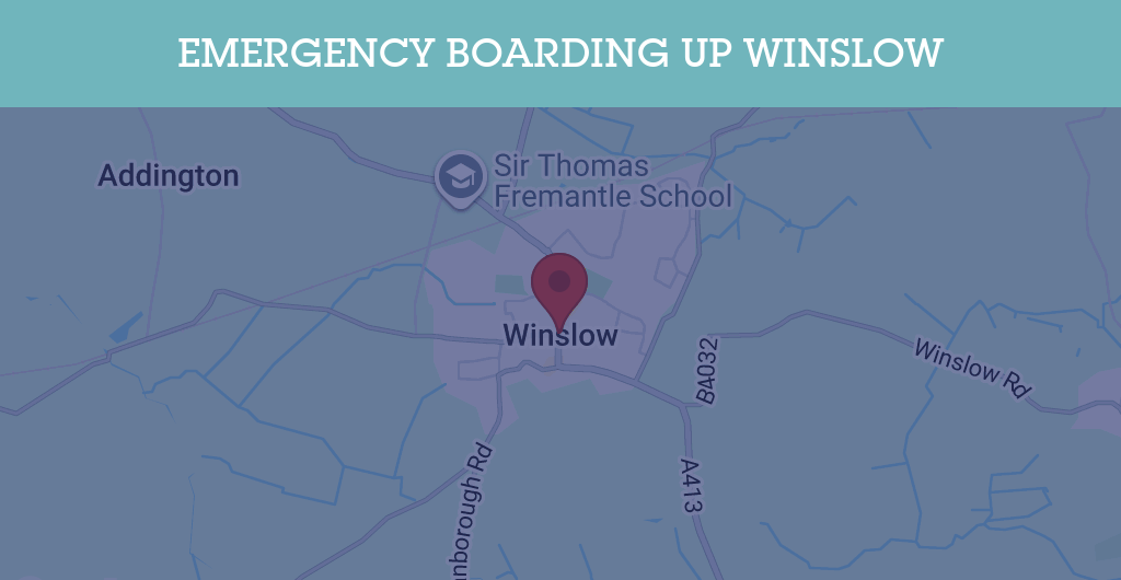 Emergency Boarding Up Services in Winslow - MK18