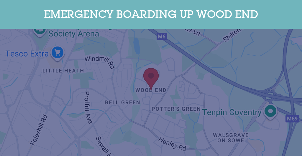 Emergency Boarding Up Services in Wood End - MK43